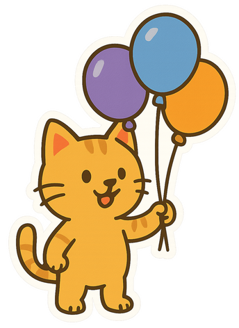 Cat balloon
